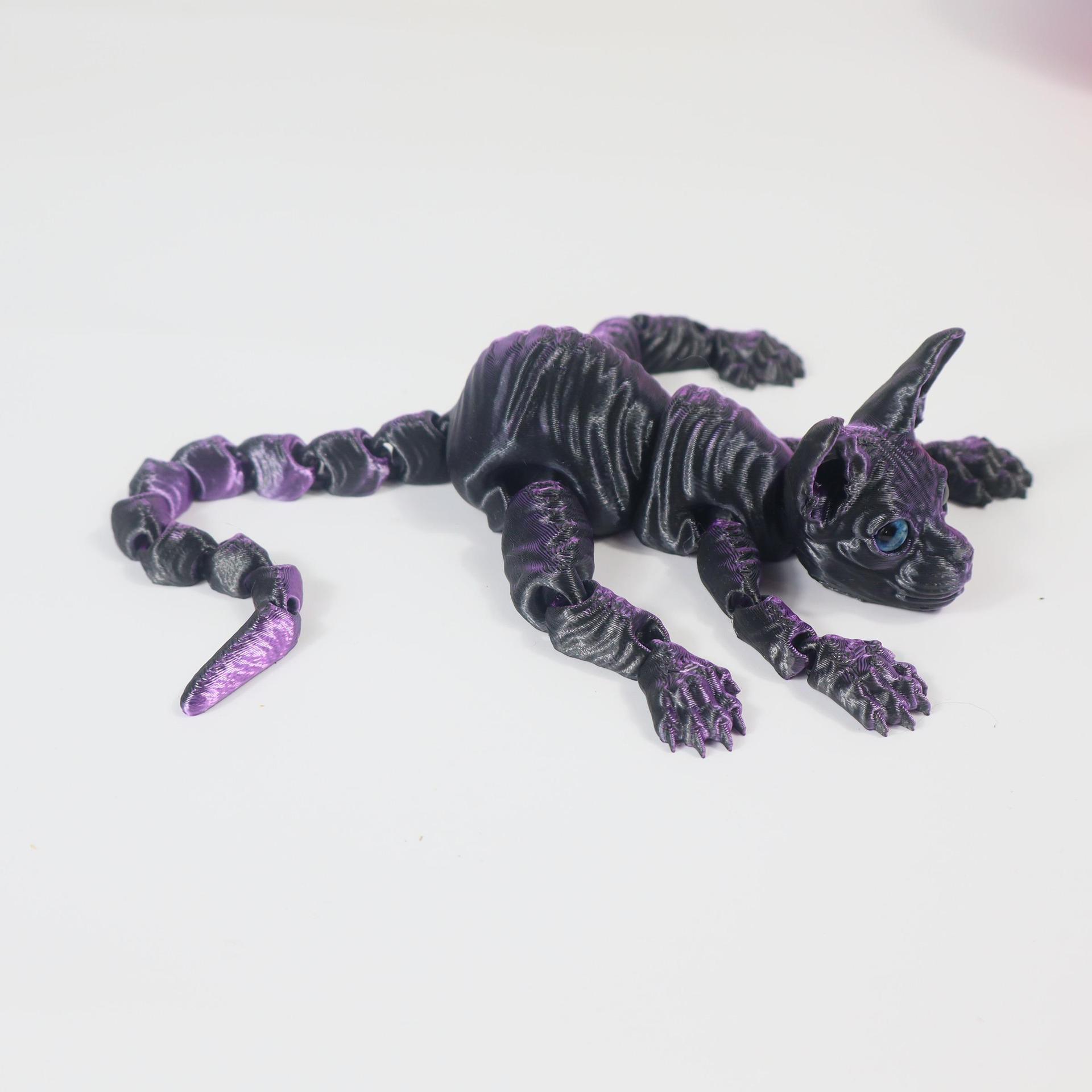 23cm noir violet