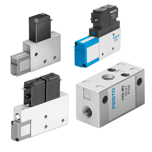 เครื่องกำเนิดสุญญากาศแบบนิวแมติก รุ่น VAD ซีรีส์ FESTO ตัวเรือนอะลูมิเนียม หัวฉีดเวนจูรี สำหรับถ้วยดูดสุญญากาศ ใช้ในการจัดการวัสดุ - Product Image 1