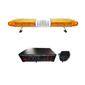 105CM שוטר strobe אורות עבור כלי רכב strobe משמש אור בר אפקט רמקול אדום וכחול led בר אורות