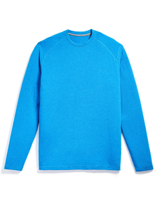 Camiseta de cuello redondo de manga larga raglán de LICRA de algodón ajustada unisex, camisetas en blanco con logotipo personalizado, material de poliéster/algodón - Product Image 2