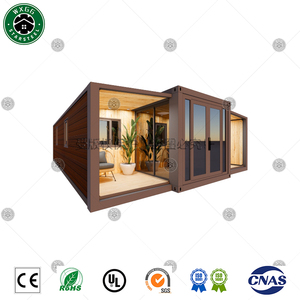 Casa Contenedor Prefabricada Expandible de 40 Pies, Casa Pequeña Prefabricada de Acero Ligero Plegable, Villa Modular Plegable - Product Image 2