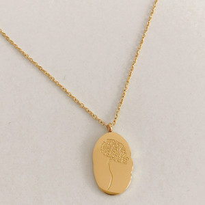 Collar Minimalista con Flor de Nacimiento Chapado en Oro de 18K, Colgante Floral Grabado Delicado, Joyería Personalizada con <span class=keywords><strong>el</strong></span> Mes de Nacimiento, Regalo para Mujer - Product Image 6