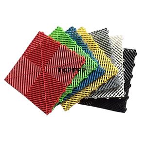 Carrelages de sol de garage en plastique de haute qualité 40x40cm - Product Image 1