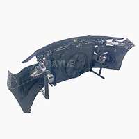 Kit de parachoques delantero con montaje de rejilla a precio de fábrica al por mayor para Mercedes Benz CLA clase 117 Material plástico