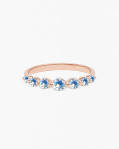 Dernière bague de créateur bohème en argent sterling 925 fait à la main en pierre de lune arc-en-ciel naturelle Style de luxe mariage cadeaux de saint valentin elle - Product Image 1