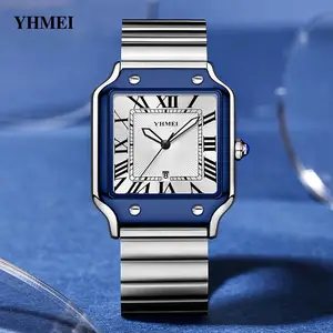 Simple Daily Hot sale Man Sport Wrist Watch Waterproof Chronograph Men Watch Top Brand Blue Glass Male Clock