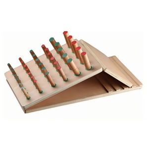 Strumento di allenamento per le dita delle mani per esercizi Trainer attrezzature per la riabilitazione dispositivi bastoncini di legno - Product Image 2