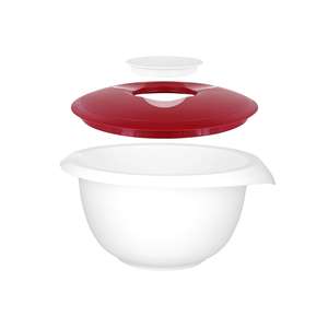 WESTMARK Rührschüssel mit Deckel Kunststoff 2,5 l rot - Product Image 2
