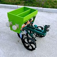Vente chaude Micro Motoculteur Planteur Cultivateur Semoir Engrais Blé Maïs Soja Planteur Petit Tracteur Semoir