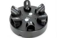 Nouveauté détecteur de mensonge Mini choc électrique chanceux 6 doigts tour jeu bureau tour soulagement jouet créatif