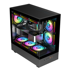 Model 270 No A-pillar Computer <strong>case</strong> EATX/ATX White Sea View Room 360 Water-cooled White <strong>case</strong> Desktop - Product Image 3