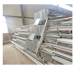 Bạc Sao Một Loại Tự Động Gà Trứng Lớp Lồng Thép Poulailler - Product Image 1