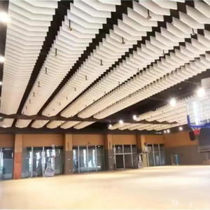 Deflettori decorativi del <span class=keywords><strong>soffitto</strong></span> del pannello acustico della vetroresina del materiale di assorbimento acustico dell'ufficio - Product Image 3