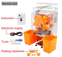 Extracteur de Jus Commercial Automatique Électrique pour Citron, Gingembre, Raisin, Carotte, Canne à Sucre, Pomme, Orange – Machine à Jus et Mixeur Mécanique