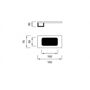 Mensola del duetto di Design moderno ceaadesign con portasapone ad angolo montato da bagno Rack per uso domestico - Product Image 2