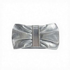 Sac de soirée ethnique artisanal de créateur, style pochette rigide - Product Image 3