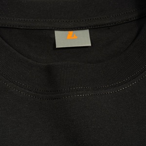 Camiseta Corta Negra de Diseñador con Logotipo de Marca de Lujo, Estampada, Estilo Urbano, para Hombre, de Alta Calidad, Corte Cuadrado, Personalizada, con Gráficos - Product Image 2