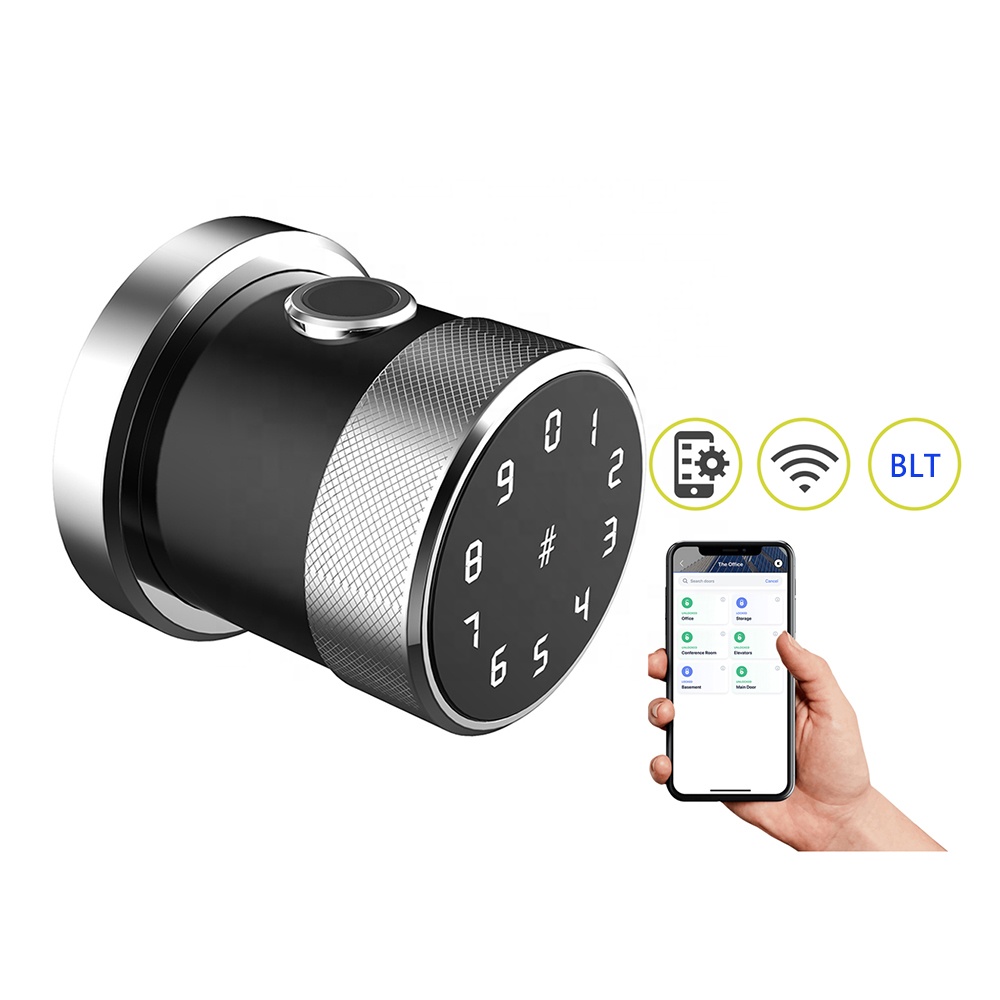 OTPS домашний БЕСКЛЮЧЕВОЙ смарт-замок для двери, Wi-Fi для стеклянной двери, беспроводное соединение, электронный цифровой смарт-замок для двери