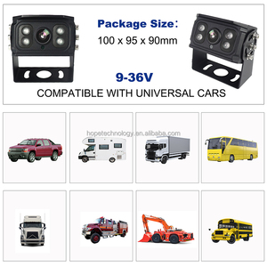 12V Máy Ảnh Nội Bộ Màn Hình Ghi Âm 1080P AHD 4 Đèn Tầm Nhìn Ban Đêm <span class=keywords><strong>IP67</strong></span> Không Thấm Nước Xe Tải Xếp Sao Lưu Máy Ảnh Xem Ban Đêm - Product Image 2