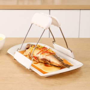 ที่คีบจานกันร้อน ที่หนีบจาน ที่จับจาน ที่หนีบหม้อ สำหรับใช้ในครัวเรือน - Product Image 4