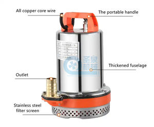 48V 60V hogar jardín mini solar sumergible bomba de agua de riego triciclo eléctrico bicicleta bomba de agua - Product Image 3