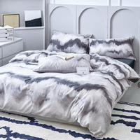 SP74 Drap de lit en coton de qualité supérieure Ensemble de literie en coton avec taie d'oreiller Drap-housse en textile de dernière conception pour l'exportation de textiles