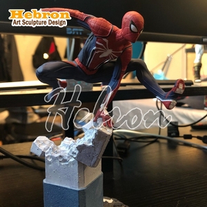 Statue grandeur nature Spiderman, figurine d'action d'extérieur, sculpture anime, décoration publique, décoration artistique pour la maison et le cinéma, Super Man, Mario - Product Image 5