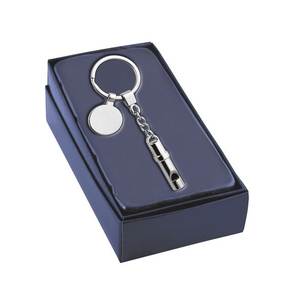 Porte-clés sifflet style vintage avec logo personnalisé, en métal et alliage, avec photo numérique UV imprimée, porte-clés tendance - Product Image 2