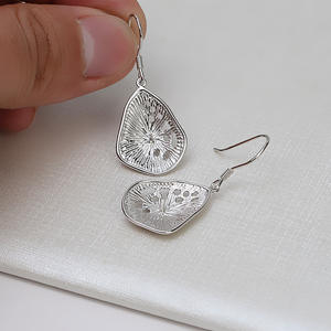 Boucles d'oreilles en argent S925 en forme de cuillère, boucles d'oreilles en forme de chaussure à talons hauts, perle, accessoires de bricolage, plateau vide, personnalisé, 1210 boucles d'oreilles en perles - Product Image 2
