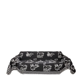 Housse de canapé en tissu chenille épais à motif de dessin animé simple et moderne Housse de canapé mignonne <span class=keywords><strong>pour</strong></span> la maison semblable au tapis de Mahjong - Product Image 5
