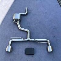 Tuyau d'échappement en acier inoxydable 304 de marque DZ, finition polie miroir, épaisseur 1,5 mm, garantie 3 ans pour Volkswagen Golf Mk8 GTI