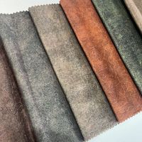 Tissus d'ameublement professionnels chinois en velours gaufré tricoté imperméable pour canapés, accessoires textiles de maison en velours hollandais
