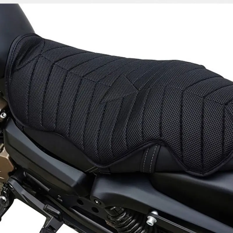 MESOROCK, venta al por mayor, cómoda funda de asiento de motocicleta en tela de malla, funda de asiento de malla de aire para motocicleta
