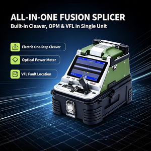 เครื่องเชื่อมต่อใยแก้วนำแสง Signal Fire AI‑30 แบบ 6 มอเตอร์ จัดเรียงแกนกลาง พร้อมใบมีดตัดไฟฟ้าในตัว OPM VFL สำหรับเชื่อมต่อใยแก้วนำแสง SM MM - Product Image 5