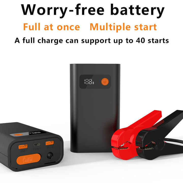 2024ใหม่20V แบตสำรองรถยนต์อเนกประสงค์12000มิลลิแอมป์เริ่มต้น1000A แหล่งจ่ายไฟเริ่มต้นฉุกเฉินสูงสุดสำหรับรถบรรทุกมอเตอร์ไซค์