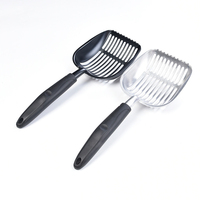IKITCHEN Vente en gros OEM Pelle à litière pour chat en acier inoxydable avec long manche pour un nettoyage efficace