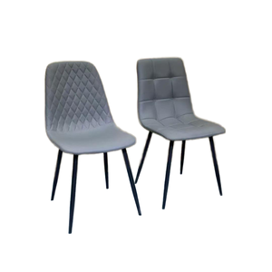 Silla de Comedor de Terciopelo Moderna y Lujosa de Estilo Nórdico, Color Personalizado, Patas de Metal, Tela+Hierro, NOZTI EXPORTS, No Plegable, para el Hogar, Novedad 2025 - Product Image 2