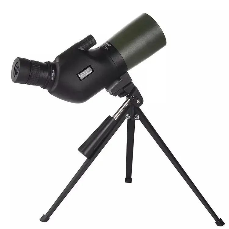 LUXUN 12-36X50 HD FMC rivestimento Bak4 impermeabile a prova di nebbia Zoom cannocchiale per birdwatching tiro al bersaglio con treppiede