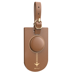 Nuovo MiTag Duo con custodia in pelle, compatibile con Apple Find My e Google Find Hub, localizzatore GPS anti-smarrimento per zaini e valigie - Product Image 4