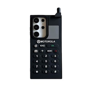 Coque de téléphone portable rétro pour Samsung S23/22 Housse de protection anti-chute pour S25/24 Ultra A55/54 Inspiré Vintage <span class=keywords><strong>Walkie</strong></span> <span class=keywords><strong>Talkie</strong></span> - Product Image 3