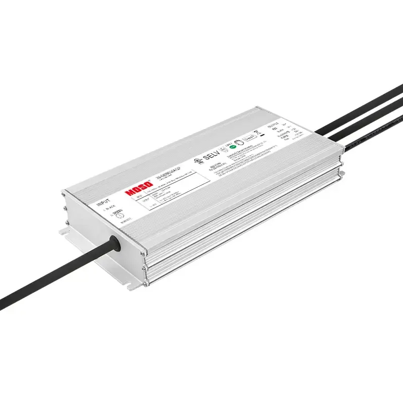 Alta potencia X6 Series 600W puerto y estadio iluminación corriente constante 0-10V/1-10V/PWM controlador led regulable fuente de alimentación LED