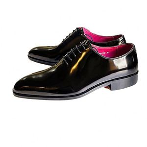 Chaussures Oxford de ville pour hommes, de luxe, de créateur britannique, à bout carré, imperméables, décontractées et formelles, en cuir véritable - Product Image 3