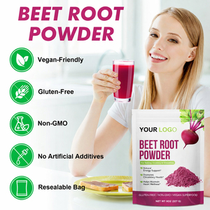 Polvo de Remolacha Natural, Suplemento Dietético <span class=keywords><strong>para</strong></span> Adultos, Apoya <span class=keywords><strong>la</strong></span> Circulación y <span class=keywords><strong>la</strong></span> Energía, Polvo Vegetal, Sabor Personalizable - Product Image 2