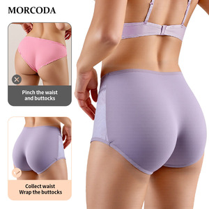 Mutandine da <span class=keywords><strong>donna</strong></span> in pizzo di latte di seta Maccea Sud America Plus Size tinta unita all'ingrosso 2XL Sexy <span class=keywords><strong>donna</strong></span> <span class=keywords><strong>donna</strong></span> intimo biancheria intima - Product Image 3
