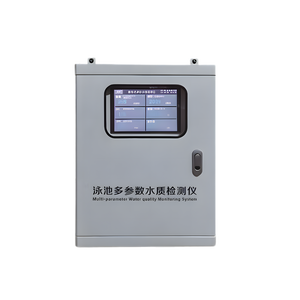 Moniteur <span class=keywords><strong>de</strong></span> qualité <span class=keywords><strong>de</strong></span> l'eau multi-paramètres intégré KA-S100 pour piscines, télécommande 4G, montage mural - Product Image 1