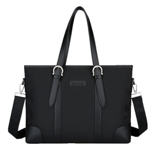 Trendybay Luxury Oxford Handheld Briefcase, Custom Logo Large Capacity Shoulder Tote, Multiple Strap Business Travel <b>Laptop</b> Bag. - Product Image 4