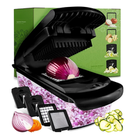 Nieuwe 18 In 1 Hand Multifunctionele Fullstar Vegetarische Uiensnijder Mandoline Fruitsnijder Aardappelschiller Handmatige Groentechopper