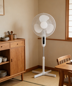 Ventilador de Piso <span class=keywords><strong>HOLMES</strong></span> de 16' Digital con Oscilación de 80°, 3 Velocidades, 3 Modos, Temporizador de 7.5 Horas, Altura Ajustable, Inclinación de 30°, Control Remoto - Product Image 3
