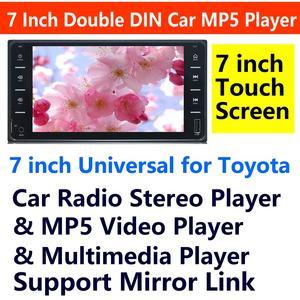 Exontek – lecteur vidéo MP5, écran tactile stéréo de voiture Double 2 Din avec télécommande, Support Radio FM pour Toyota, 7 pouces, 2022 - Product Image 3