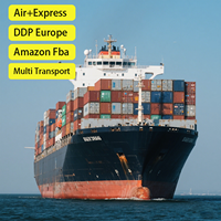 Services logistiques complets Chine-UE : fret aérien express, fret maritime FCL/LCL, marchés Royaume-Uni, Allemagne, France, Italie, Espagne, DHL, FedEx, assurance.
